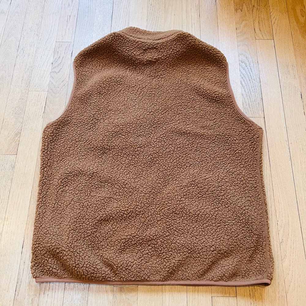 Gap Brown/Chestnut Fleece Vest - Men’s Size L - Picture 6 of 6